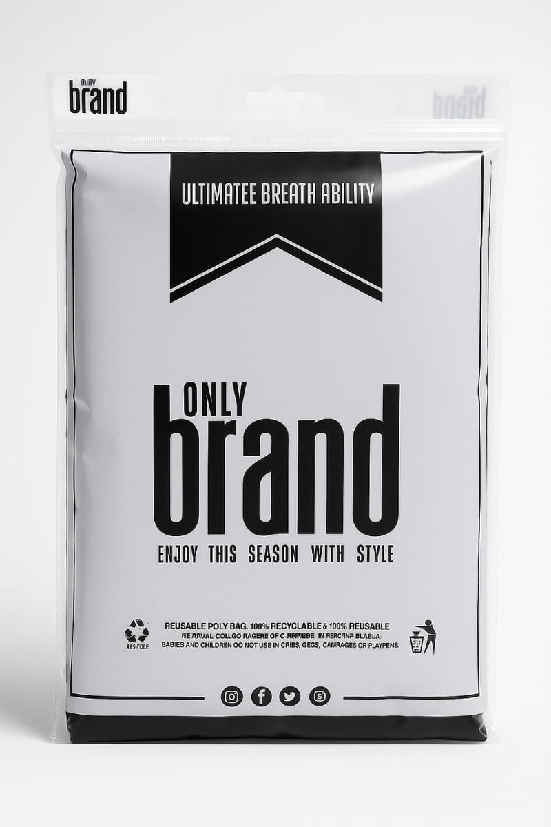ONLY BRAND PRINTED TAPE BAG