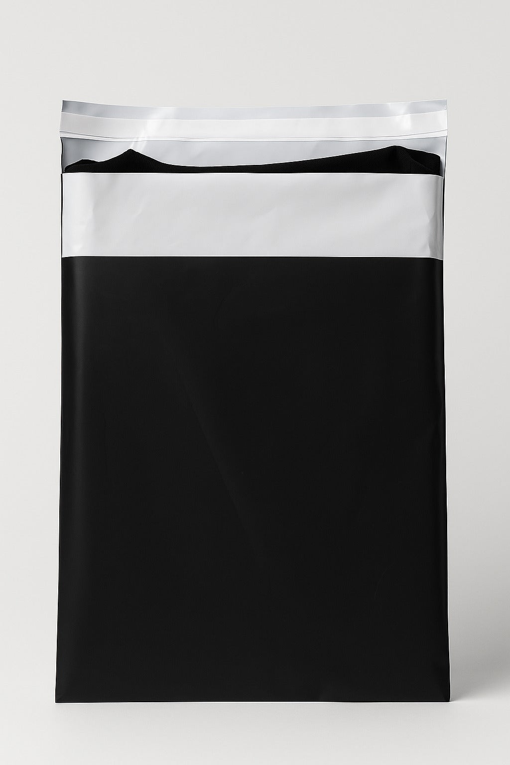premium black courier bag 51 micron tamper proof govt approved secure shipping pack from paraspaking
