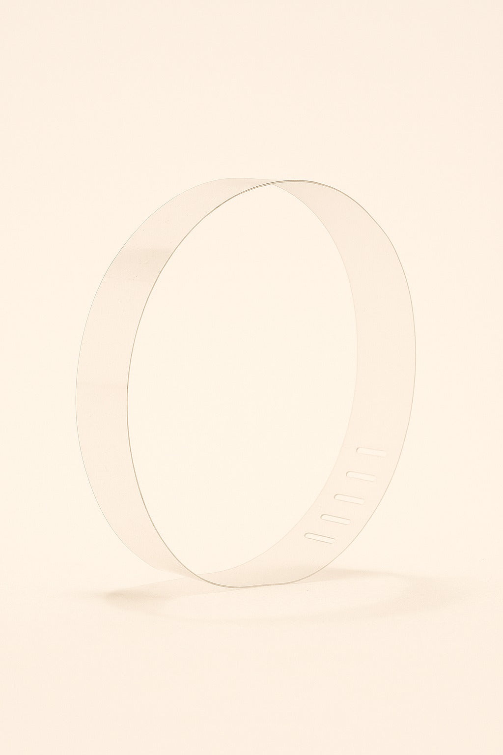 plastic collar chain patti 18 inch transparent variant by paras packing