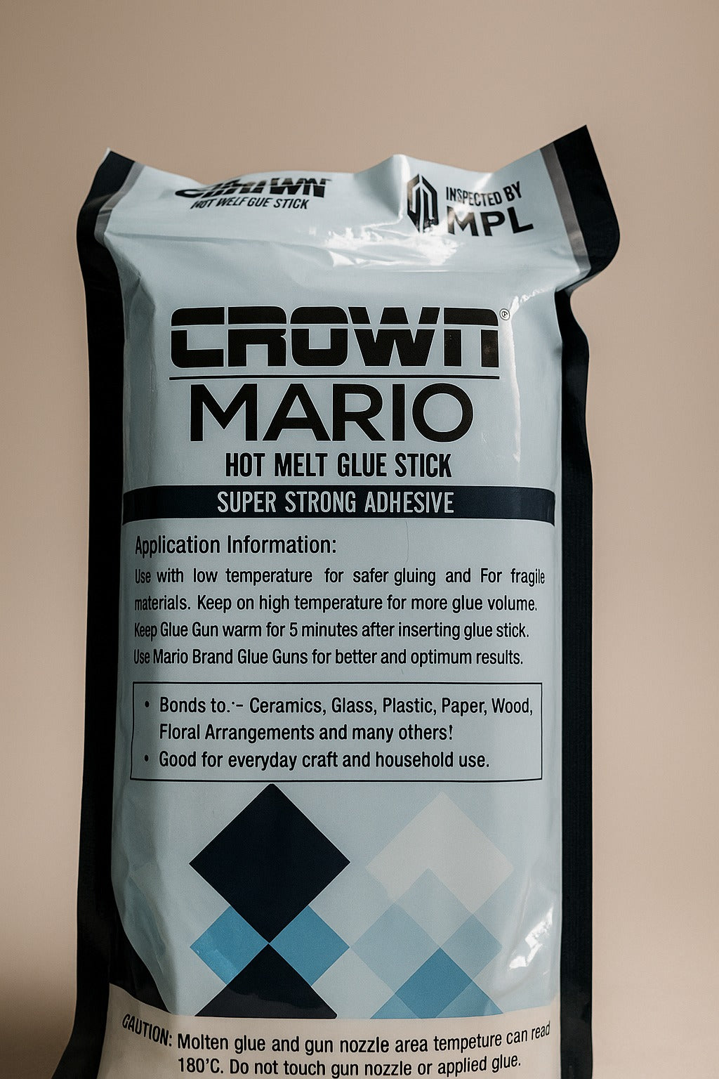 crown mario hot melt glue stick pack for mario glue guns 9 inch 36 sticks by paras packing
