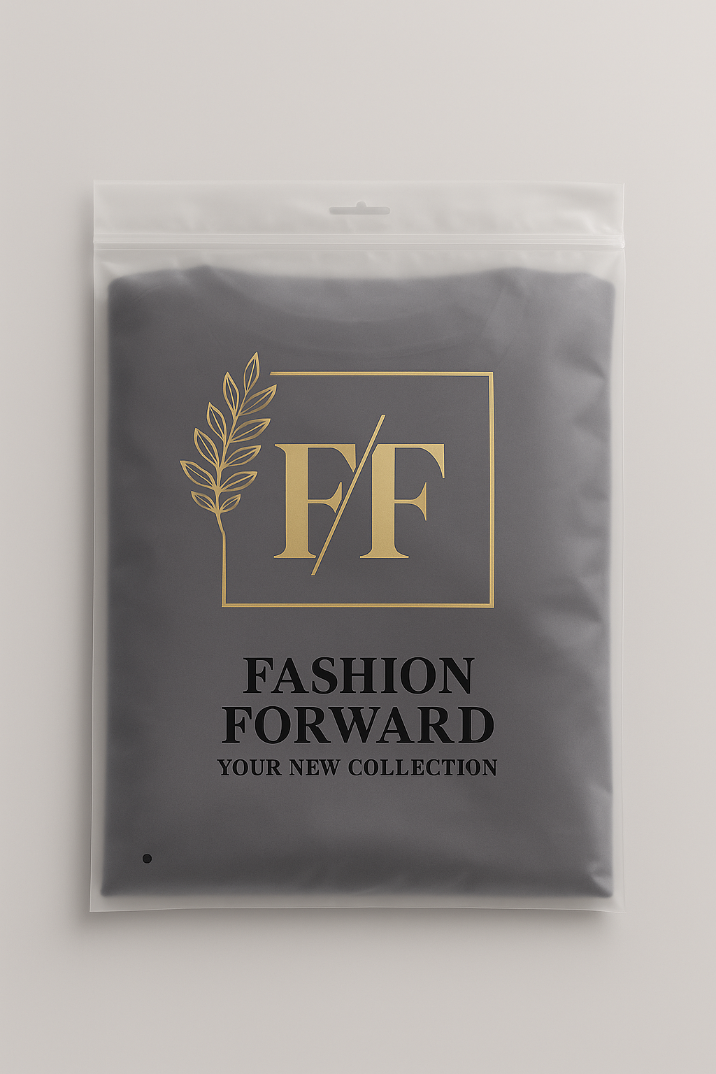 fashion forward lpe zipper bag with frosted finish and zipper closure – 250 pcs pack in-house manufactured by paras packing