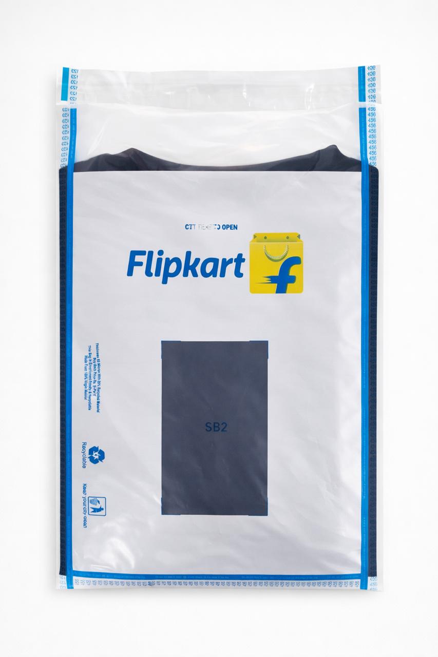 flipkart transparent courier packing for e-commerce packaging