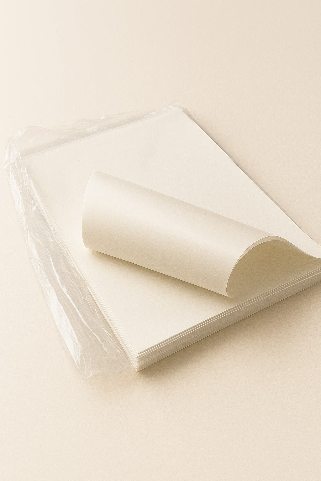 plain gumsheet for garment packing 20x30 inches 100 pcs pack by paras packing


