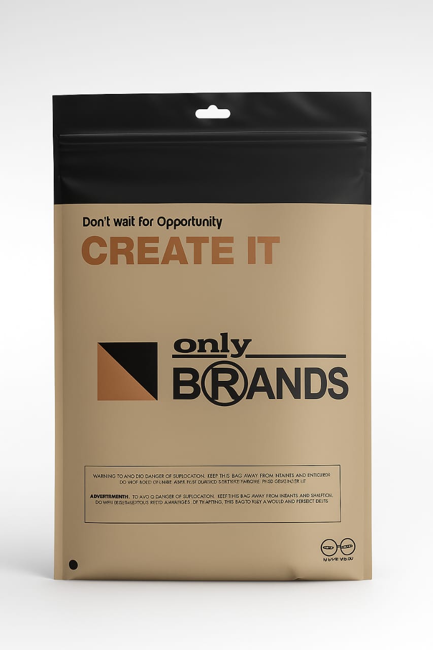 In-house manufactured PP zipper bag by Paras Packing – resealable packaging for garments and retail use