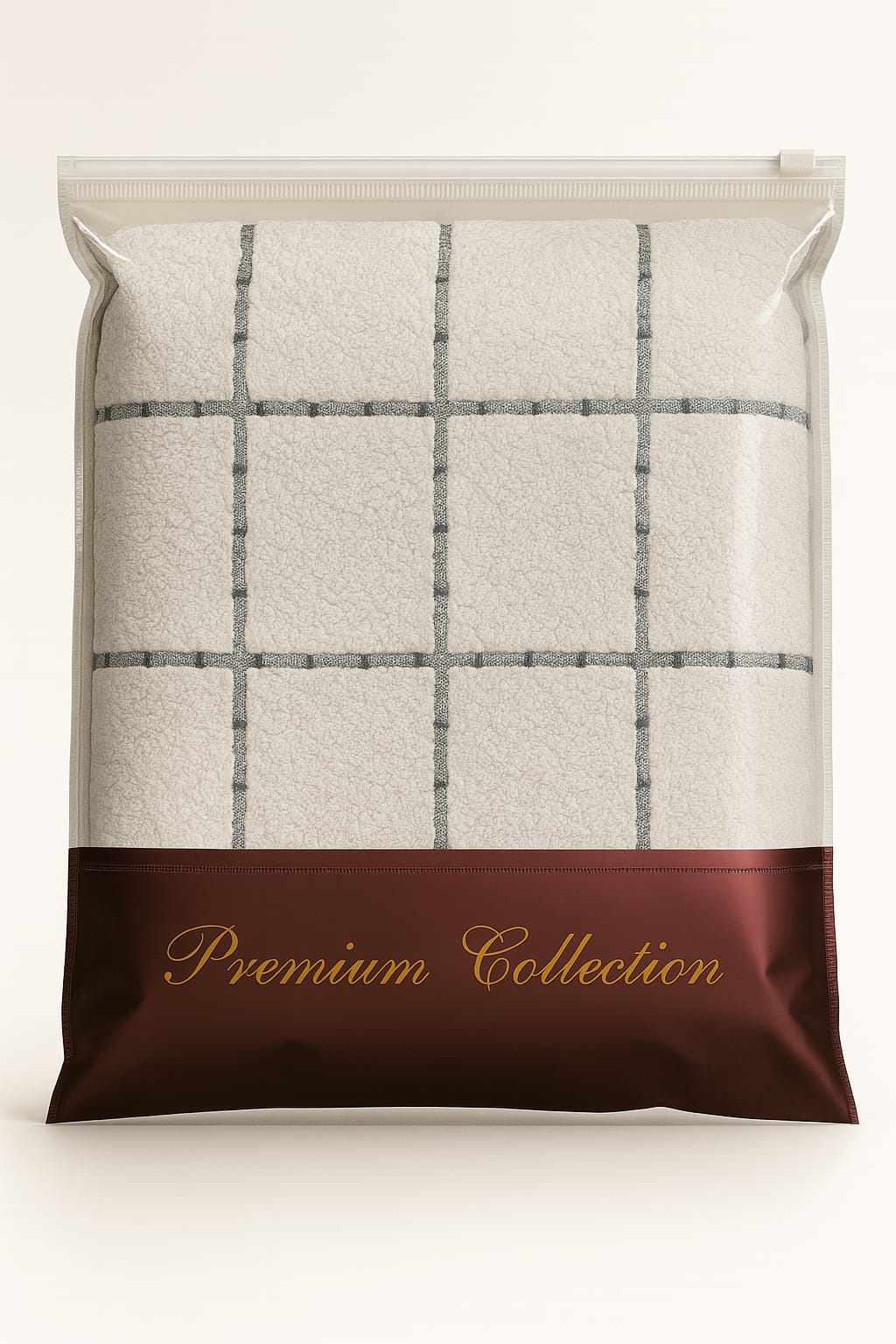 premium saree ziplock pouch transparent window 14x17 inch 51 micron 200 pcs packaging by paras

