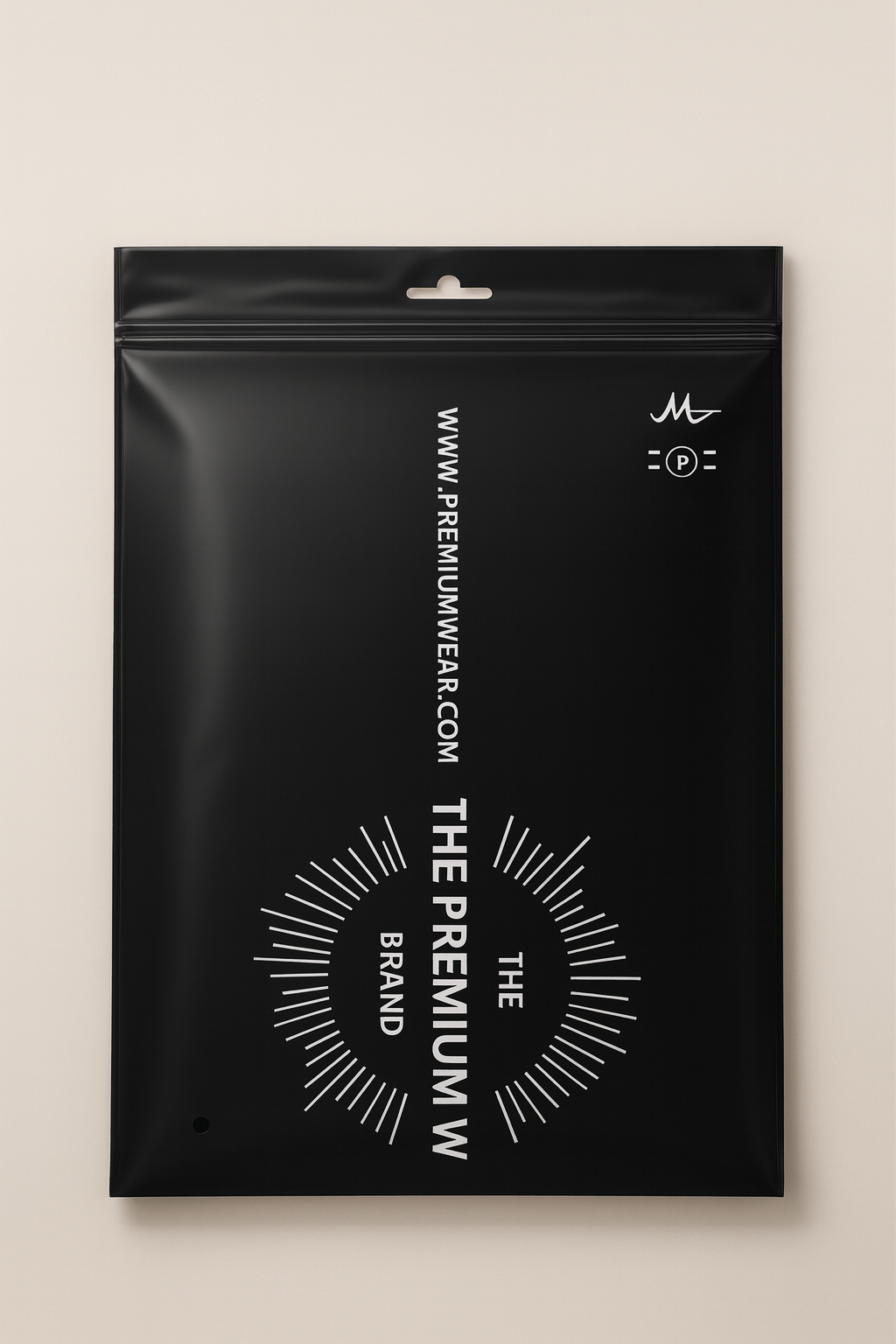 premium wear PP zipper polybag for garment packaging by paras packing – durable and stylish.
