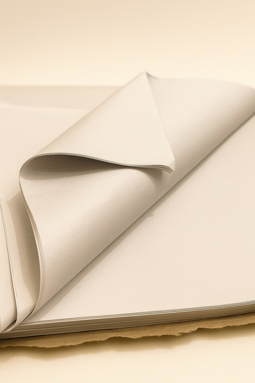 thin butter paper sheets for shirt and garment packing by paras packing

